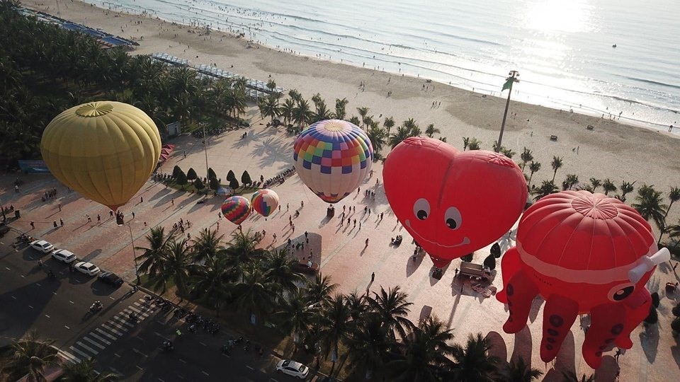 Đà Nẵng, Hội An tổ chức ngày hội khinh khí cầu chào đón khách quốc tế